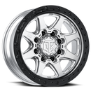 20x9 MTX Spitfire 8 Machined With Black Ring 8x180 ET0 CB125.2 Wheel