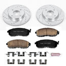 PowerStop Z23 Daily Driver Carbon-Fiber Ceramic Brake Pad and Drilled & Slotted