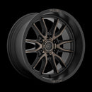 20X10 Fuel D762 Clash Matte Black Double Dark Tint 6X139.7 ET-18 wheel/rim-2