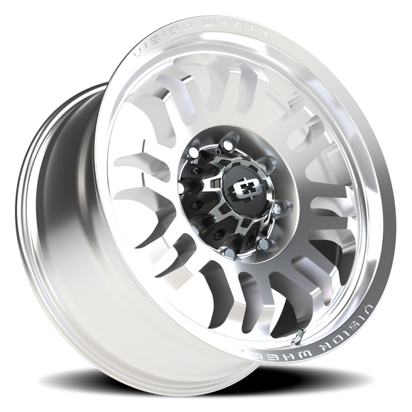 20x9.5 Vision 409 Inferno Machined Wheel 8x170 ET12 CB125.1