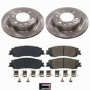 OE Stock Replacement Low-Dust Ceramic Brake Pad and Rotor Kit