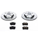 PowerStop Z23 Daily Driver Carbon-Fiber Ceramic Brake Pad and Drilled & Slotted