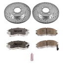 PowerStop Z26 Street Performance Ceramic Brake Pad and Drilled & Slotted Rotor K