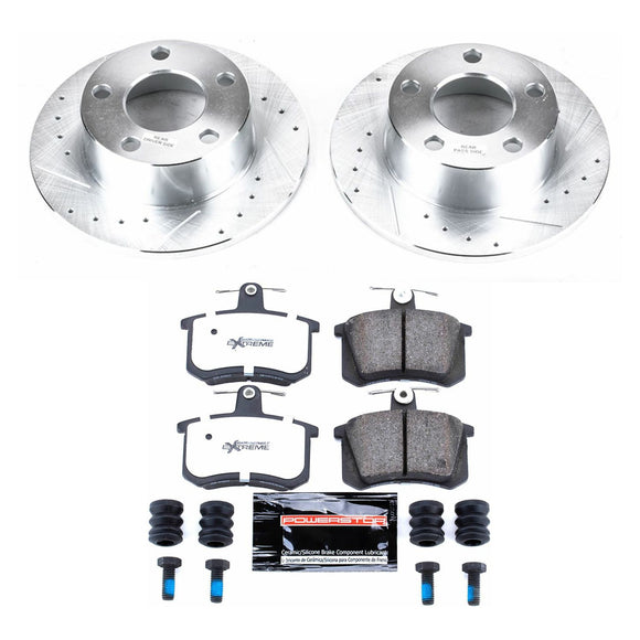 PowerStop Z26 Street Performance Ceramic Brake Pad and Drilled & Slotted Rotor K