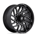 20x9 Fuel Off-Road D807 Hurricane Black 6x135 ET1 CB87.1 Wheel Rim