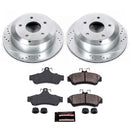 PowerStop Z23 Daily Driver Carbon-Fiber Ceramic Brake Pad and Drilled & Slotted