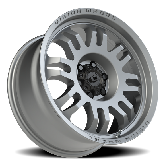 18x9 Vision 409 Inferno Gray Wheel 6x120 ET12 CB67.1