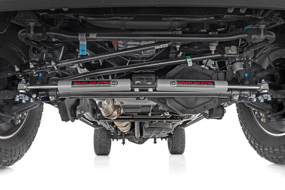 N3 Steering Stabilizer - Dual - 2-8 Inch Lift - Ford Super Duty (05-22)