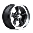 17X7 U.S. Wheel U107 STANDARD Gloss Black 5X120.65 ET1 wheel/rim-2