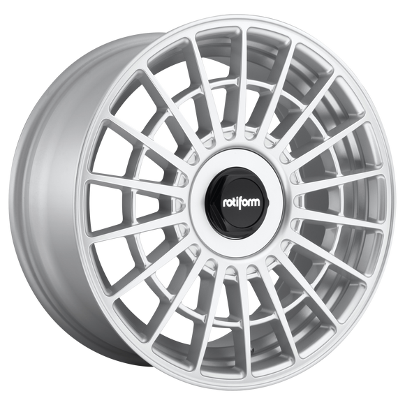 18X8.5 Rotiform R143 LAS-R Gloss Silver 5X100/5X112 ET45 wheel/rim