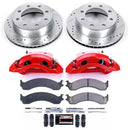PowerStop Z23 Daily Driver Carbon-Fiber Ceramic Pads Drilled & Slotted Rotor & C