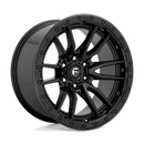 20x10 Fuel Off-Road D679 Rebel Matte Black 6x139.7 ET-18 CB106.1 Wheel Rim
