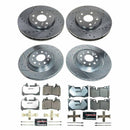 PowerStop Z26 Street Performance Ceramic Brake Pad and Drilled & Slotted Rotor K