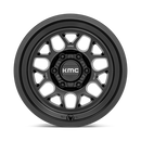 17X8.5 KMC KM725 TERRA Satin Black 5X127 ET0 wheel/rim