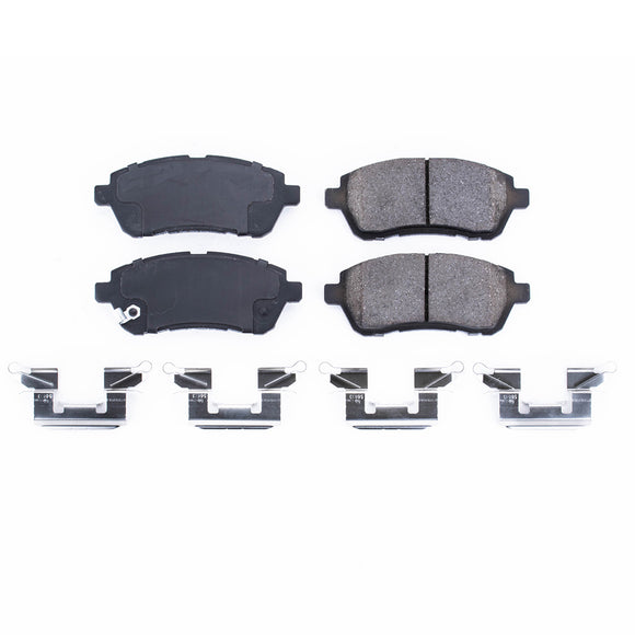 PowerStop Z17 Evolution Ceramic Brake Pads With Hardware