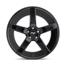 8.5x20 Niche Wheels M188 Milan Gloss Black Wheel 5x120 ET35 CB72.56
