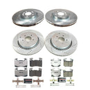PowerStop Z26 Street Performance Ceramic Brake Pad and Drilled & Slotted Rotor K