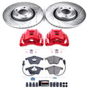 PowerStop Z23 Daily Driver Carbon-Fiber Ceramic Pads Drilled & Slotted Rotor & C
