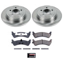 PowerStop OE Stock Replacement Low-Dust Ceramic Brake Pad and Rotor Kit