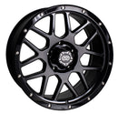 18X9 ENKEI MATRIX BLACK GLOSS WHEEL/RIM  ET10 526-890-8410BK 6X139.7