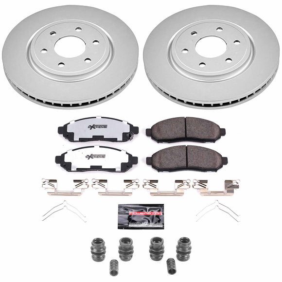 Z36 Truck & Tow Premium Carbon-Fiber Ceramic Brake Pad and Fully Coated Rotor Ki