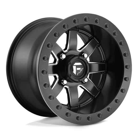 15X8 Fuel UTV D928 Maverick Beadlock Matte Black 4X156 ET0 wheel/rim
