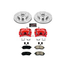 PowerStop Z23 Daily Driver Carbon-Fiber Ceramic Pads Drilled & Slotted Rotor & C