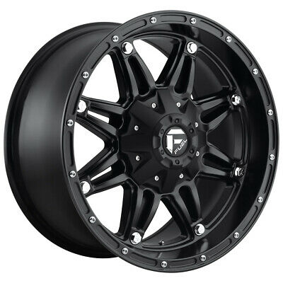 20X9 Fuel D531 HOSTAGE Matte Black 6X120/6X139.7 ET19 wheel/rim