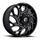 20x8.25 Fuel Off-Road D741 Runner Gloss Black Milled 8x200 ET105 CB142 Wheel Rim