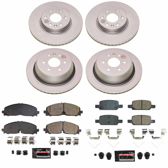 Z23 Daily Driver Premium Carbon-Fiber Ceramic Brake Pad and Fully Coated Rotor K