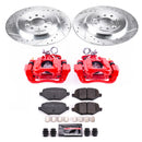 PowerStop Z23 Daily Driver Carbon-Fiber Ceramic Pads Drilled & Slotted Rotor & C
