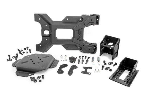 Rough Country Heavy Duty Tire Carrier For Jeep Wrangler JK 2007-2018