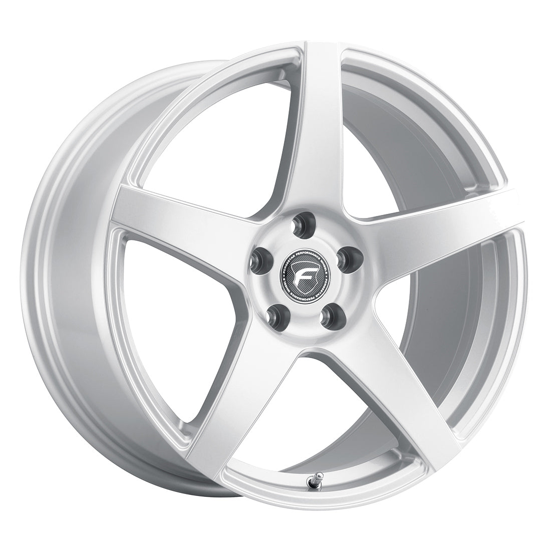 19x9 Forgestar CF5 Gloss Silver 5x114.3 5x4.5 ET35 Wheel Rim