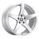 19x9 Forgestar CF5 Gloss Silver 5x114.3 ET35 CB72.56 Wheel Rim-1