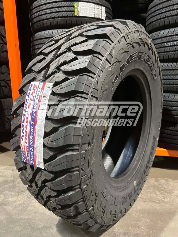 35x12.50R18 American Roadstar M/T 128Q BSW F 35 12.5 18 35125018