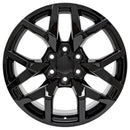 20" Replica CV66 fits Chevrolet Suburban 1500 20x9 Gloss Black