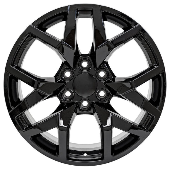 20" Replica CV66 fits Chevrolet Suburban 1500 20x9 Gloss Black