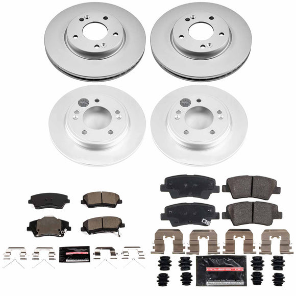 Z23 Daily Driver Premium Carbon-Fiber Ceramic Brake Pad and Fully Coated Rotor K