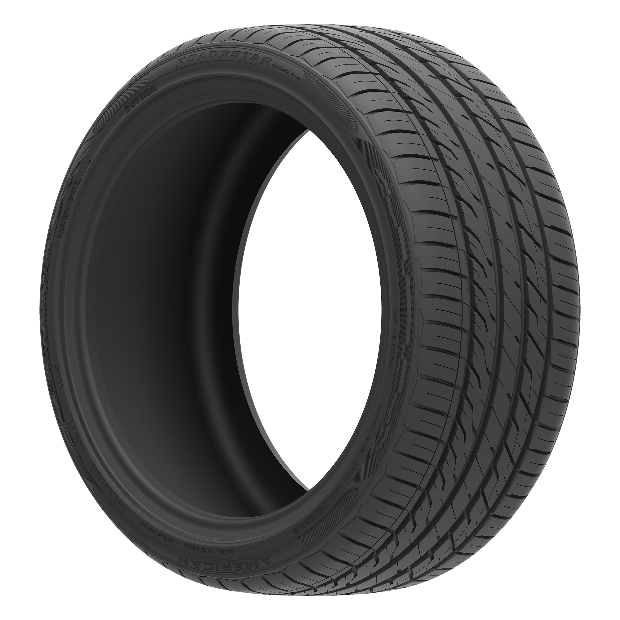 2 New American Roadstar Sport A/S Tires 245/35R20 95W SL BSW – High Performance