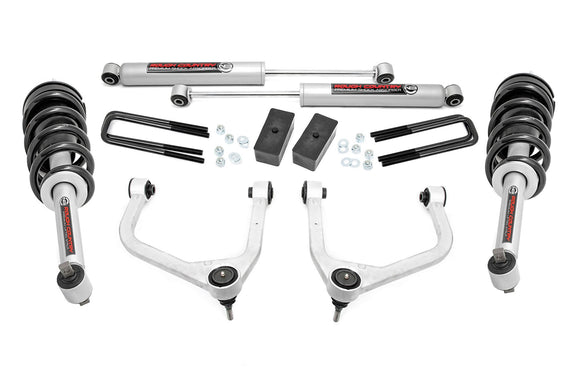 3.5 Inch Lift Kit - N3 Struts - GMC Sierra 1500 2WD/4WD (2019-2023)