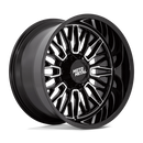 20X9 Moto Metal MO809 Stinger Gloss Black Machined 8X170 ET18 Wheel Rim-2