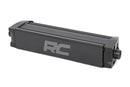 Rough Country Black Series LED Light Bar Cool White DRL8" For Single Row