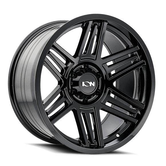 17x9 Ion 147 Gloss Black 5x127 ET0 CB78.1 Wheel Rim