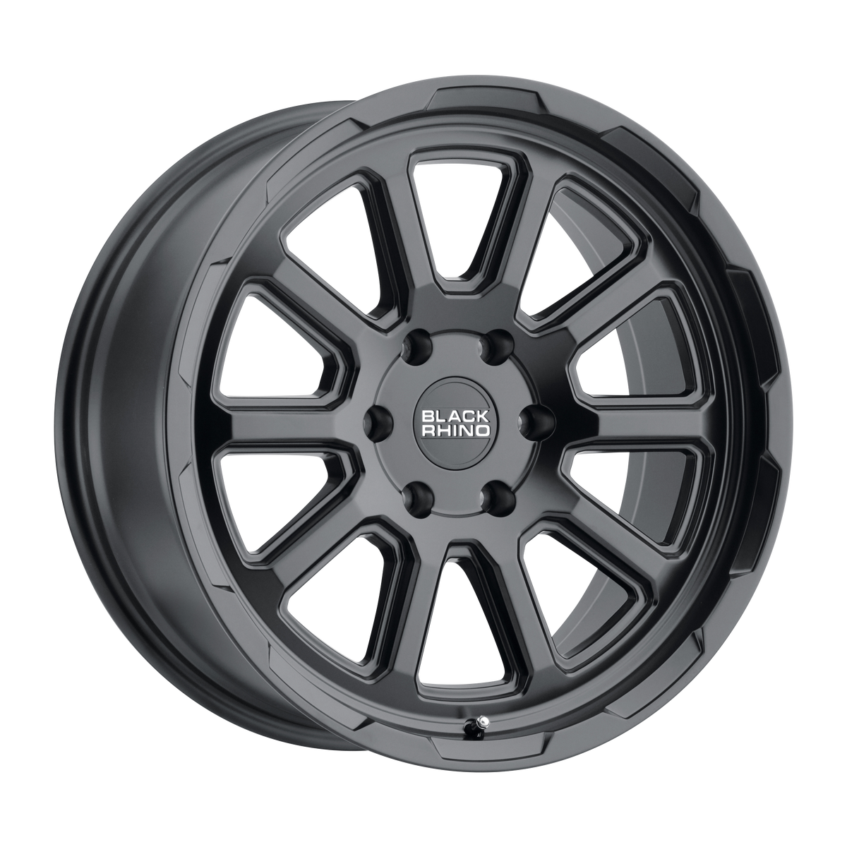 18X8 Black Rhino Chase M-BLK 5X127 ET10 wheel/rim | Performance Discounters