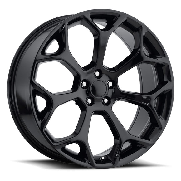 20x8 Replica C 300 Gloss Black 5x115 ET18 wheel/rim
