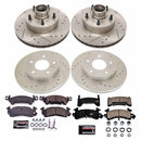 PowerStop Z23 Daily Driver Carbon-Fiber Ceramic Brake Pad and Drilled & Slotted