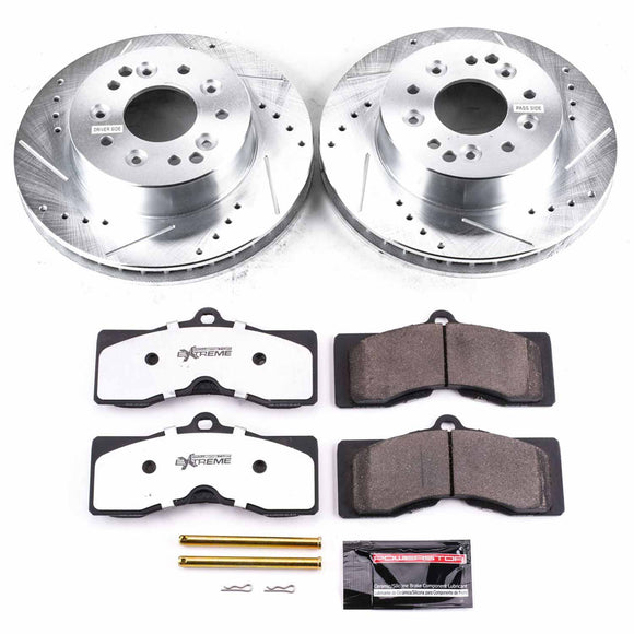 PowerStop Z26 Street Performance Ceramic Brake Pad and Drilled & Slotted Rotor K