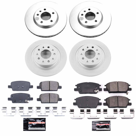 Z23 Daily Driver Premium Carbon-Fiber Ceramic Brake Pad and Fully Coated Rotor K