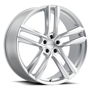 18x8.5 Vision 475V Clutch Hyper Silver 5x114.3 5x4.5 ET32 Wheel Rim