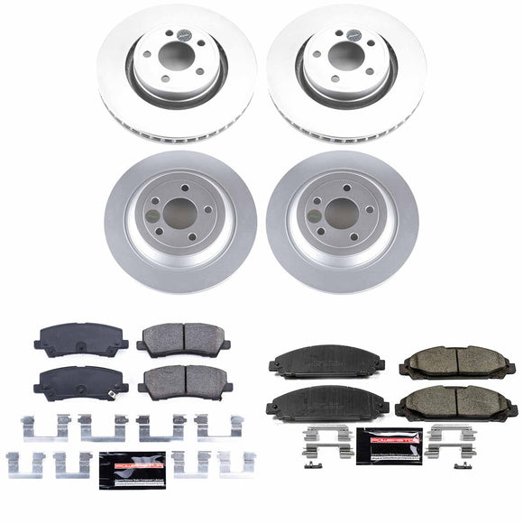 Z23 Daily Driver Premium Carbon-Fiber Ceramic Brake Pad and Fully Coated Rotor K